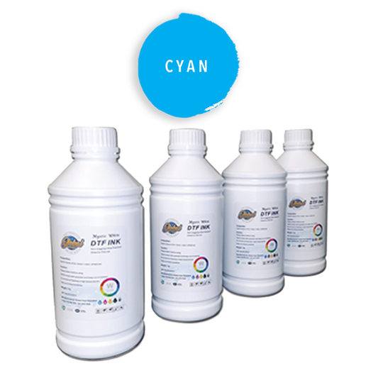 Cyan DTF Premium Bright Ink (900ml)